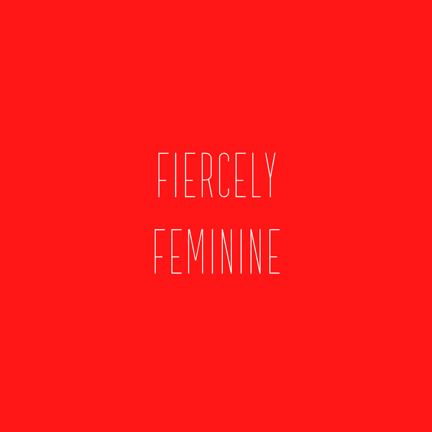 Fiercely Feminine Women's T-shirt - Ken Adams