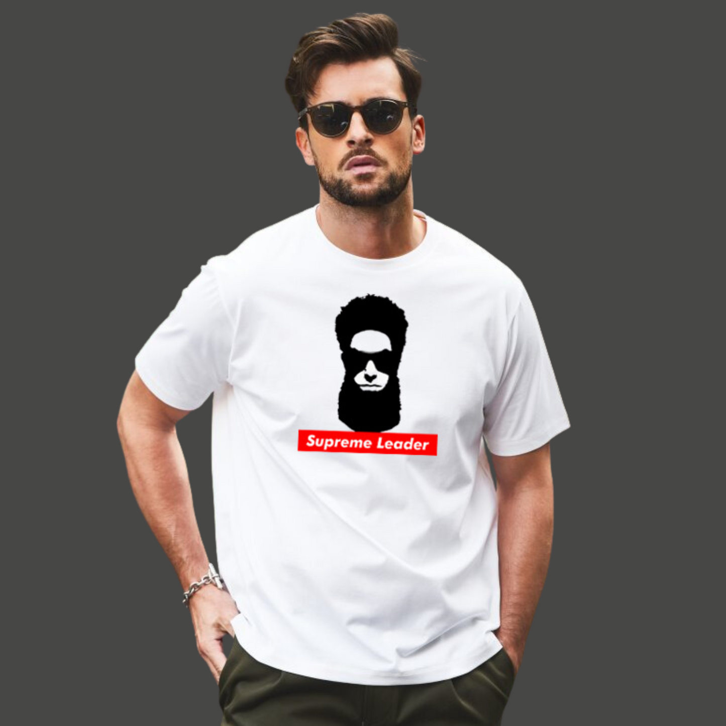 Supreme leader t shirt hotsell