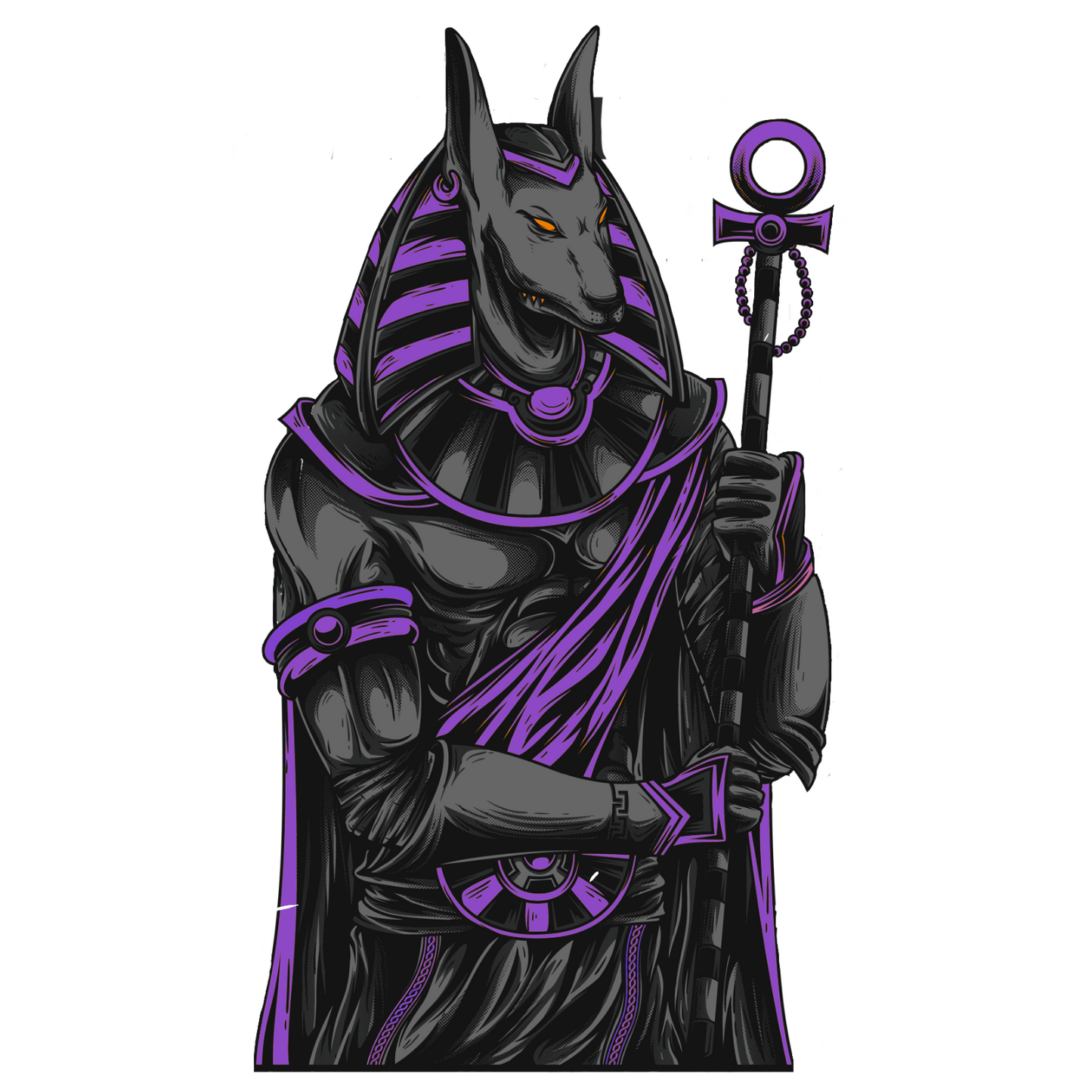 Anubis White Hoodie
