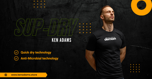 dry fit t-shirt ken adams sup-dry