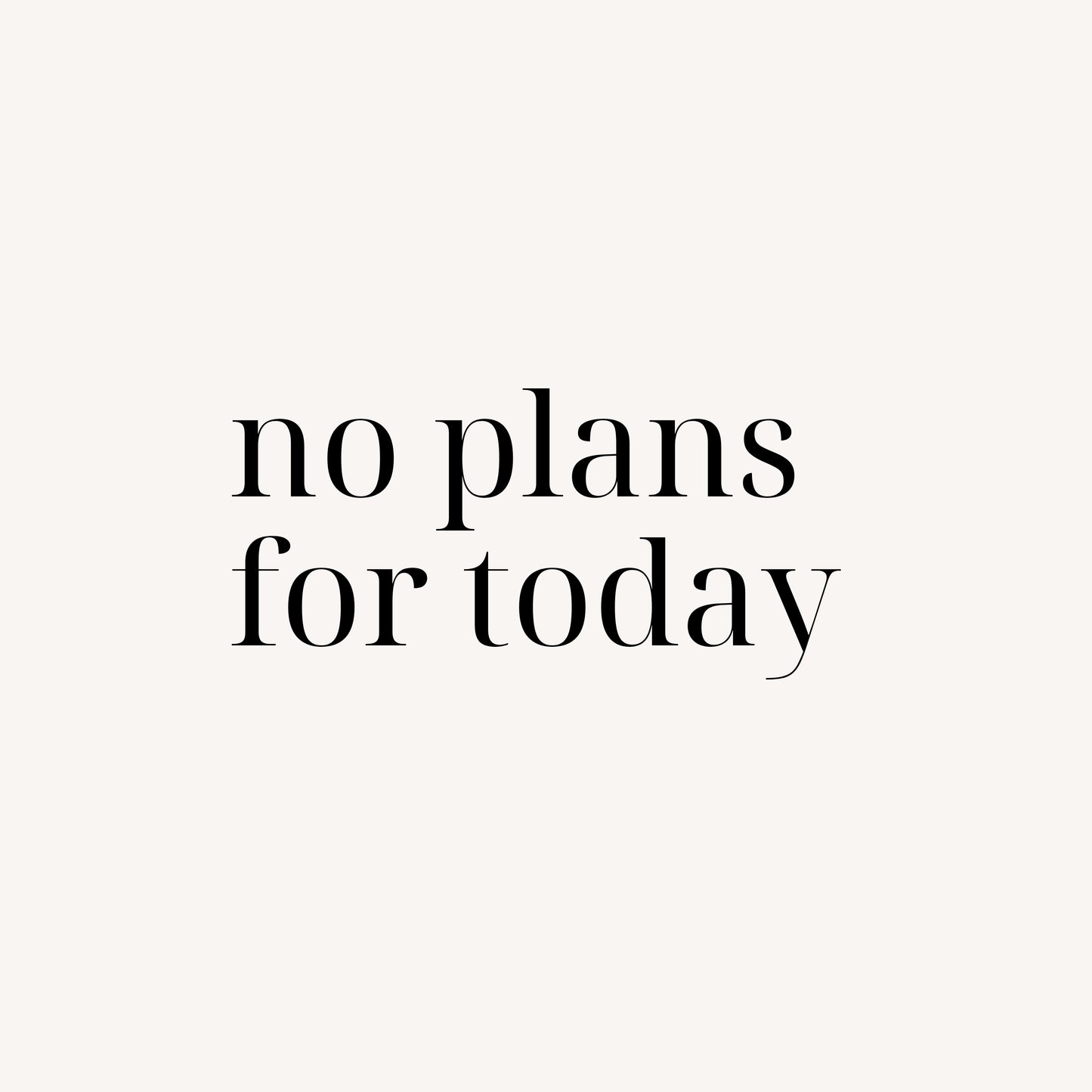 No Plan for Today - Ken Adams