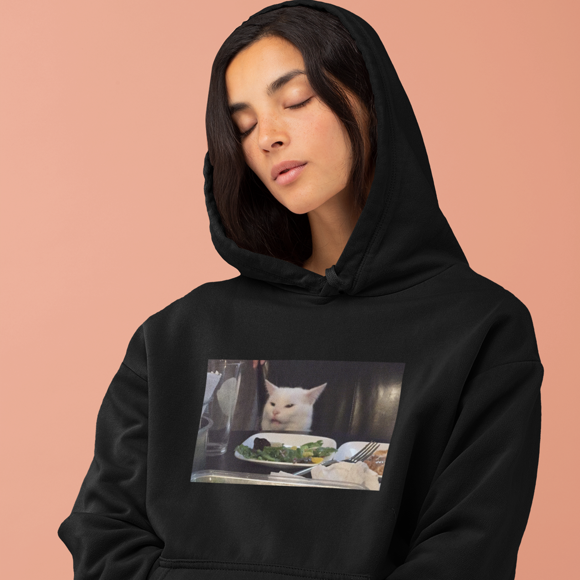 Smudge - The Cat Hoodie - Ken Adams