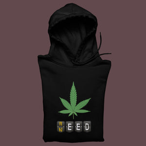 Marijuana Leaf Hoodie - Ken Adams