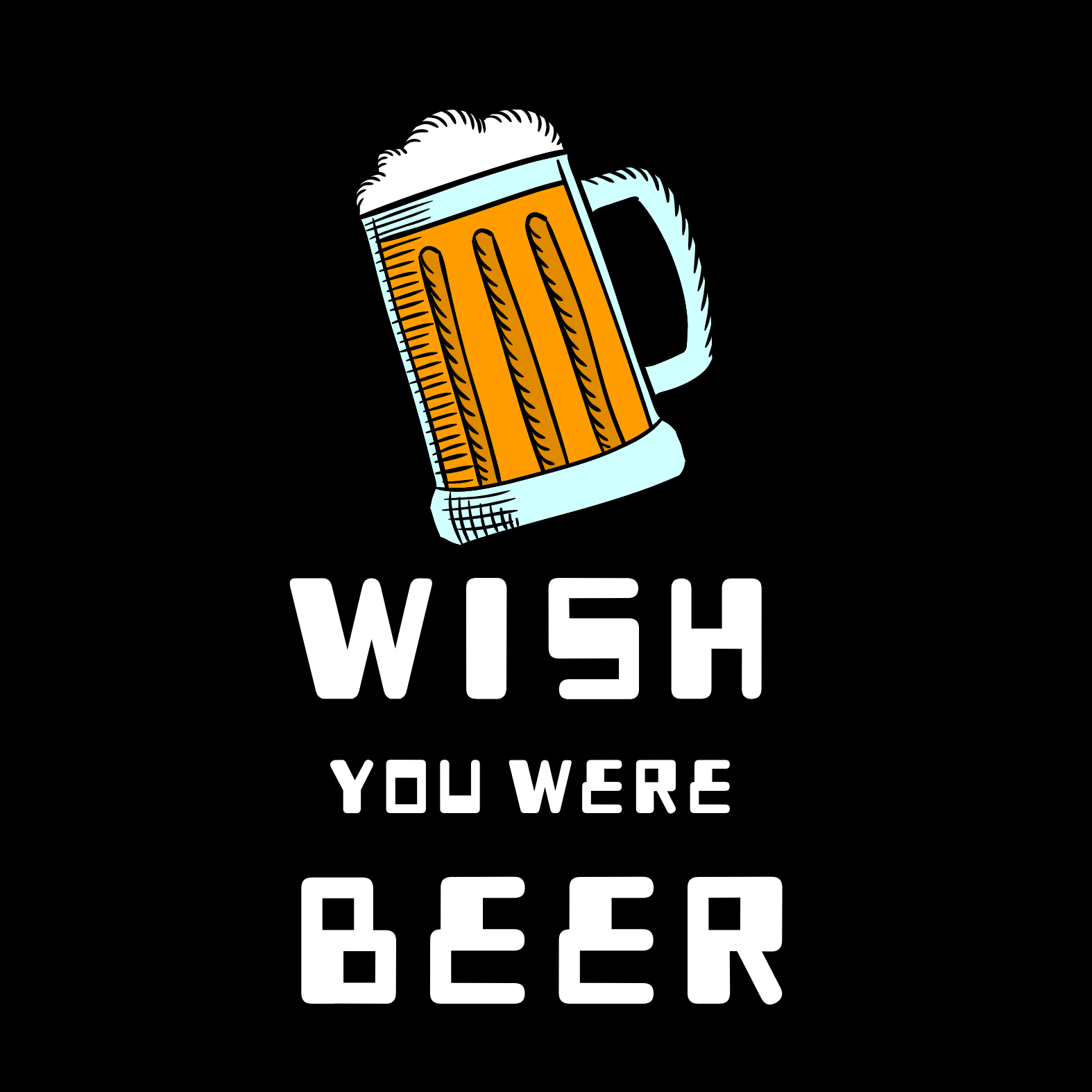 Wish You Were Beer Women's T-shirt - Ken Adams