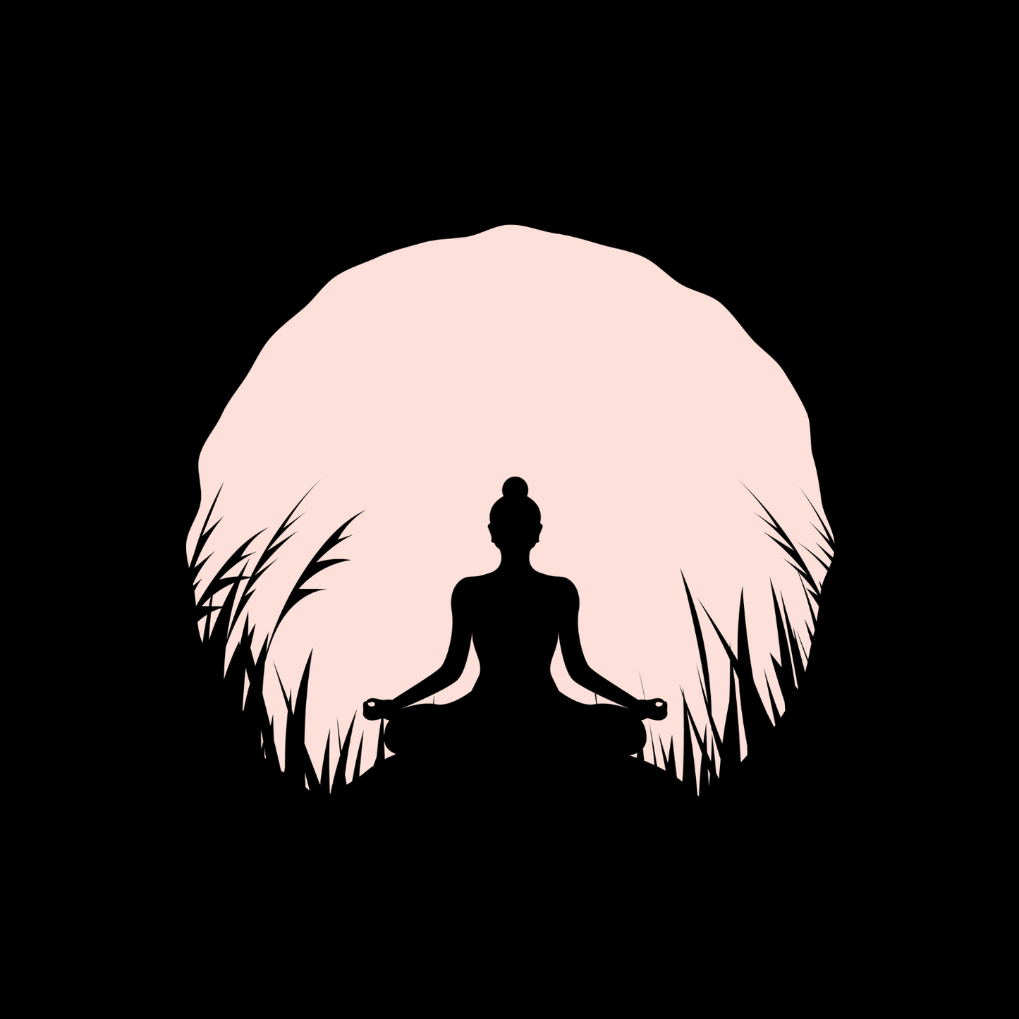 Yoga - Peach Women's T-shirt - Ken Adams