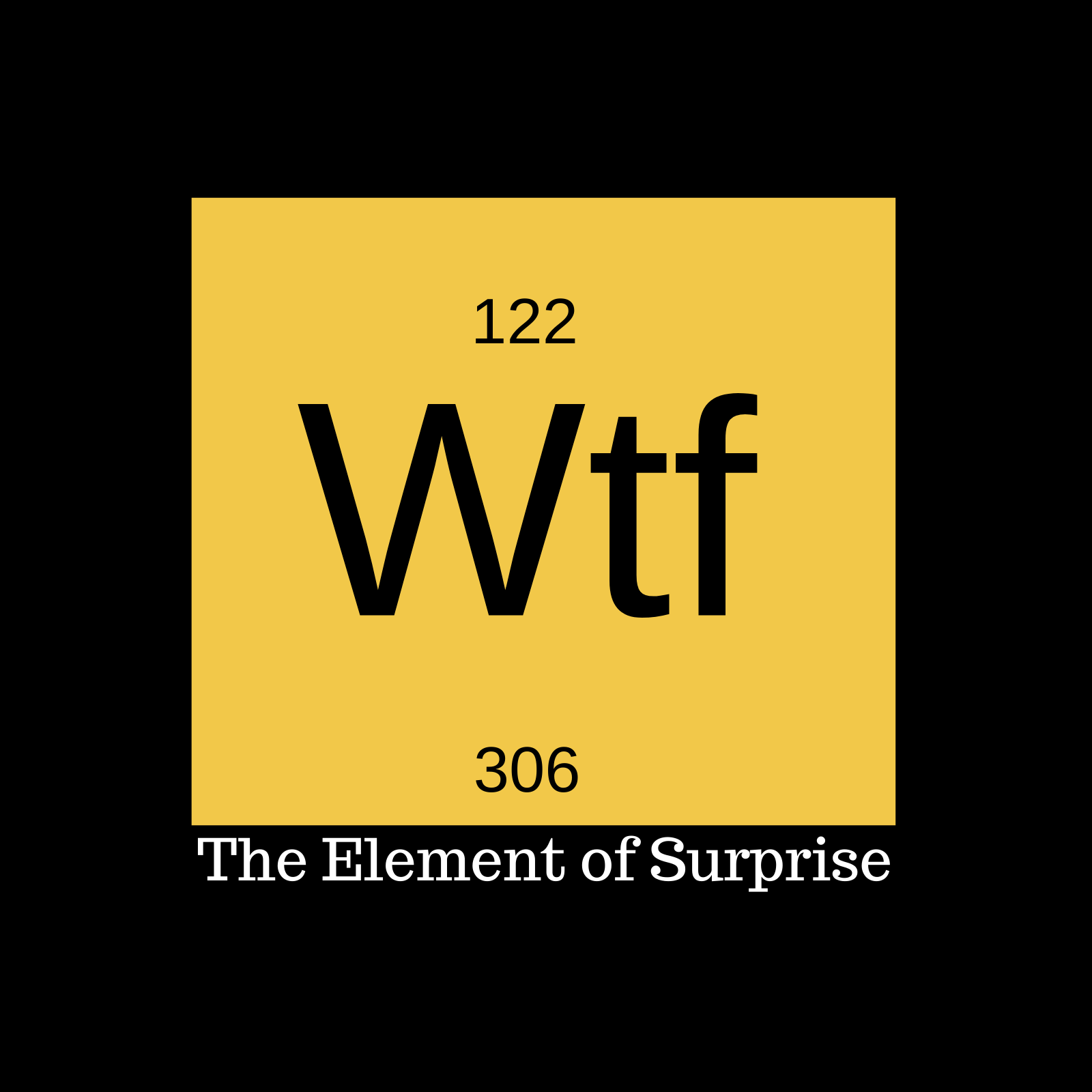 WTF - The Element of Surprise Women's T-shirt - Ken Adams