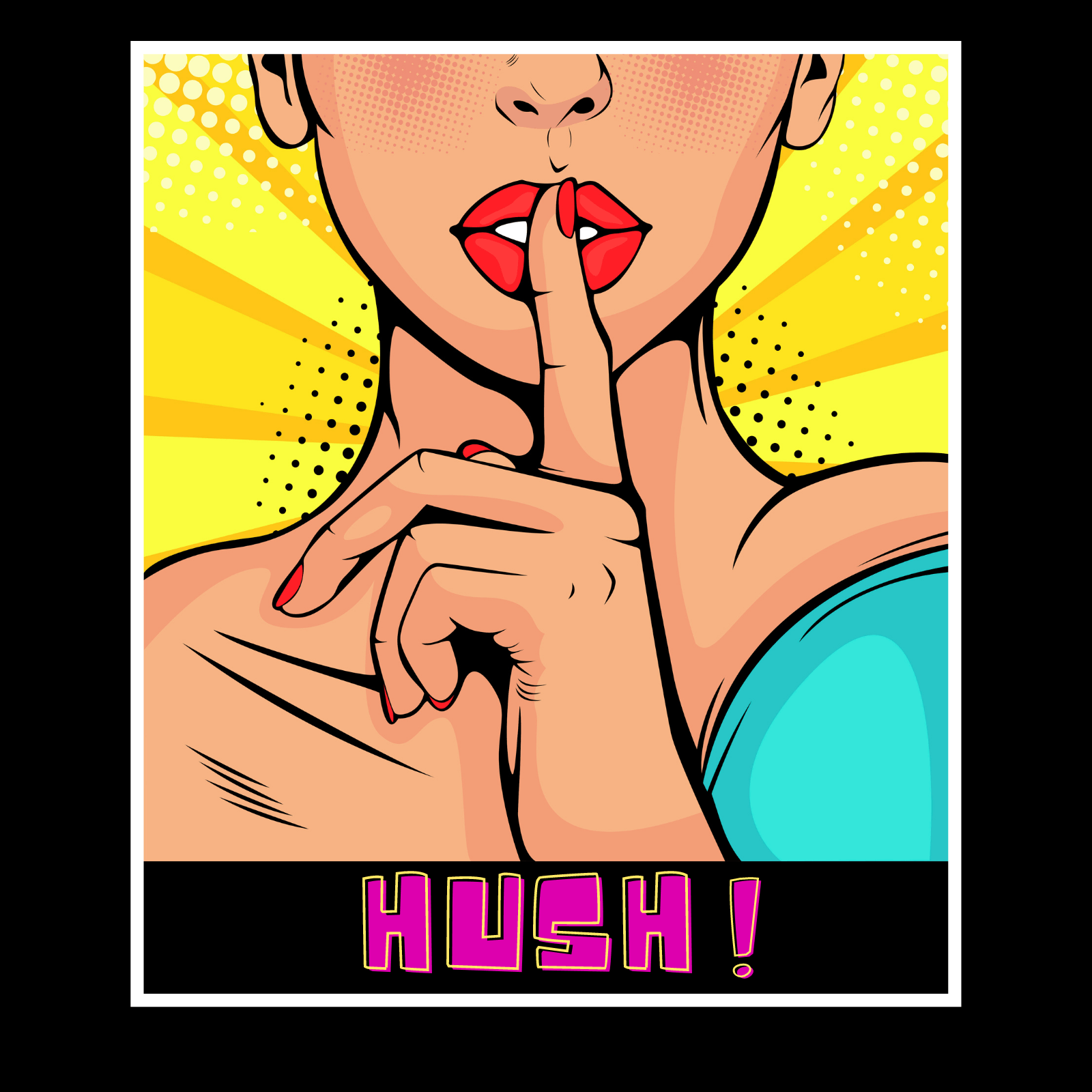 Hush Women's T-shirt - Ken Adams