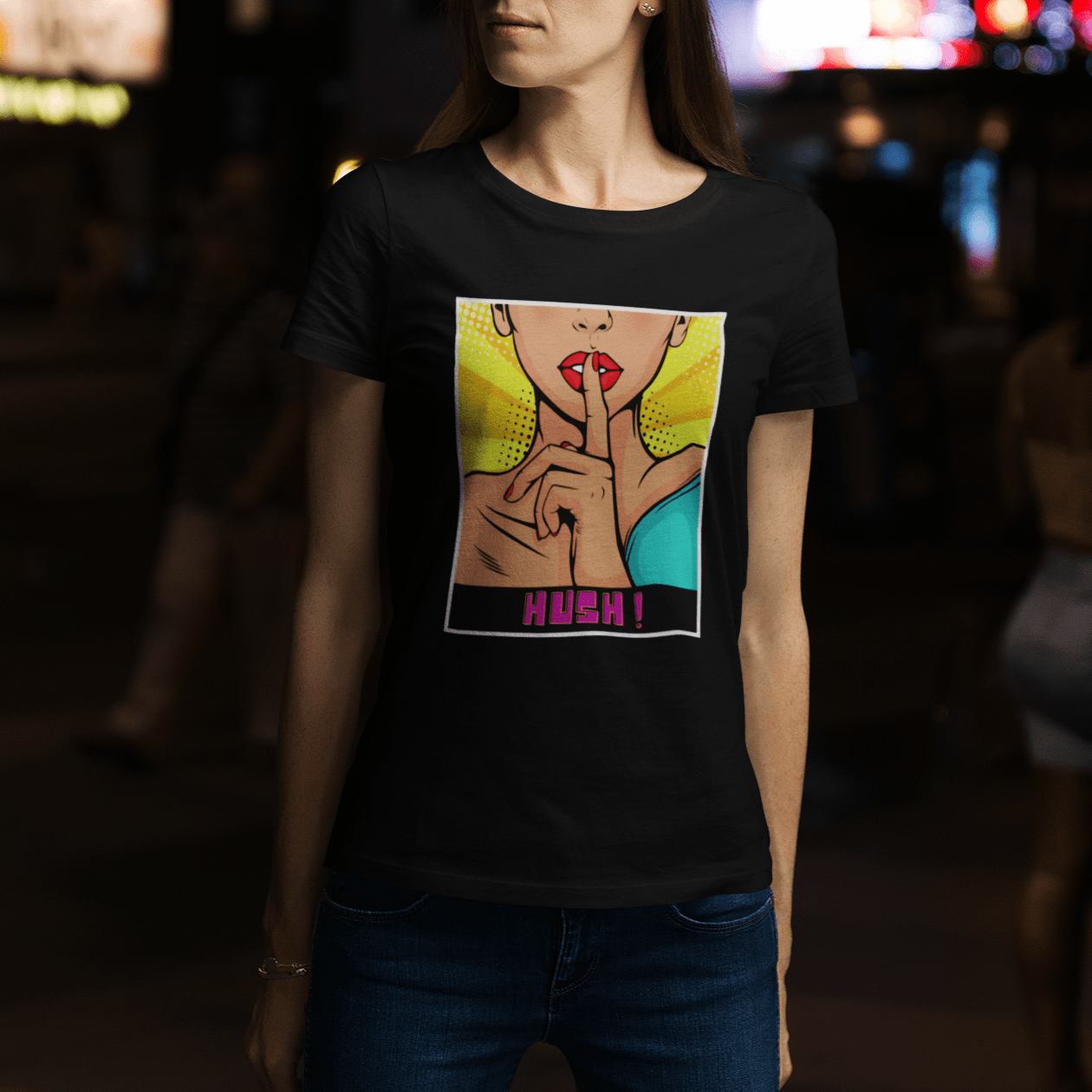 Hush Women's T-shirt - Ken Adams