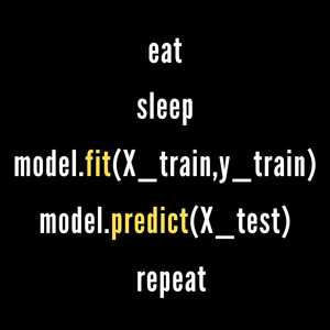 Eat Sleep Data Science Repeat - Ken Adams