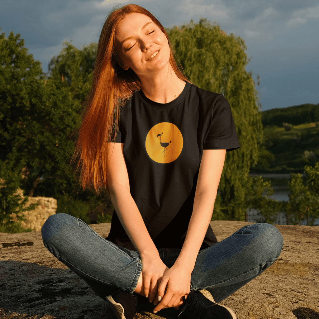 Bird - Minimalistic Women's T-shirt - Ken Adams