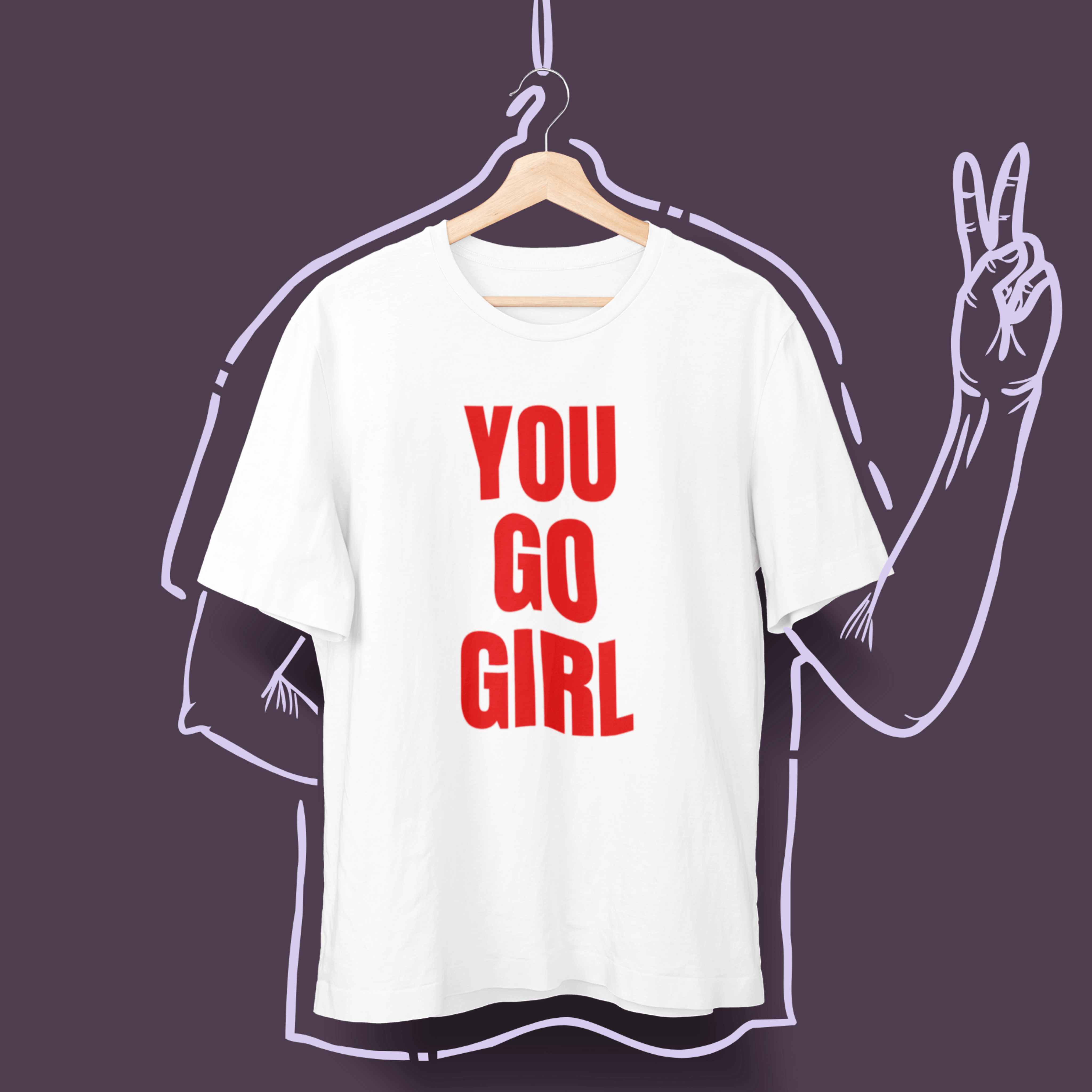 You Go Girl Women's T-shirt - Ken Adams