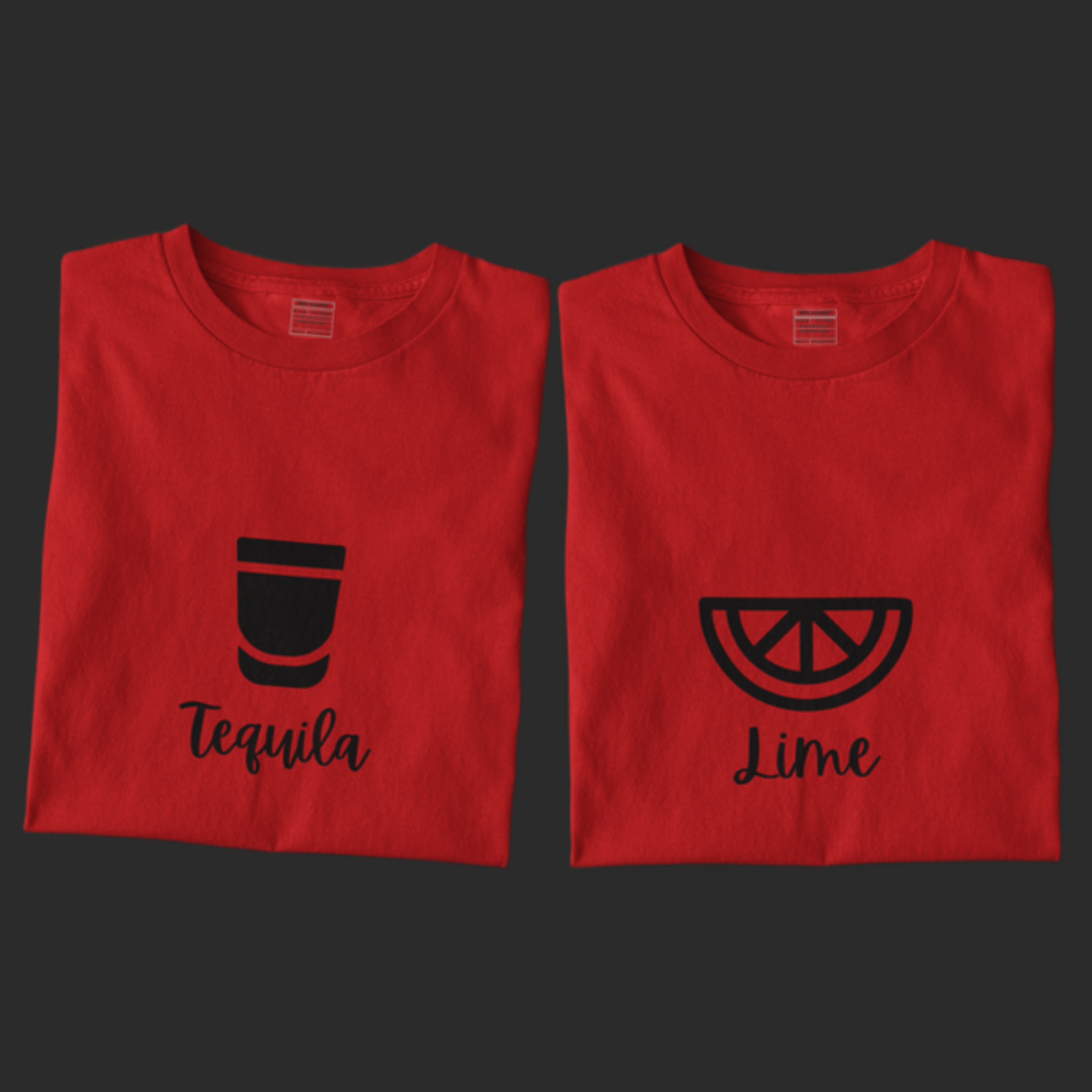 Tequila - Lime Couple's T-shirt - Ken Adams