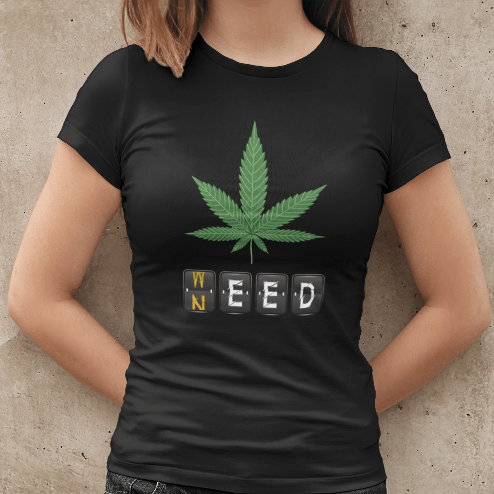 Marijuana Leaf Women's T-shirt - Ken Adams