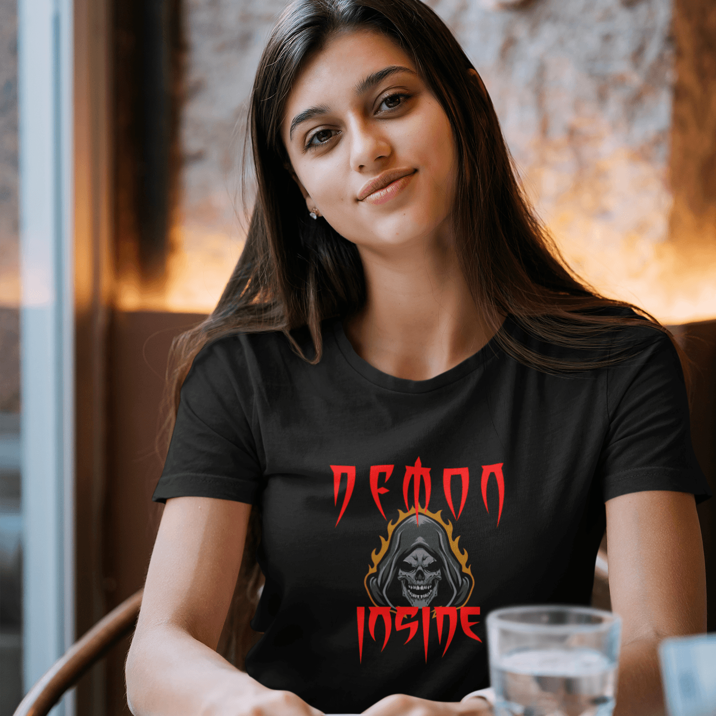 Demon Inside Women's T-shirt - Ken Adams