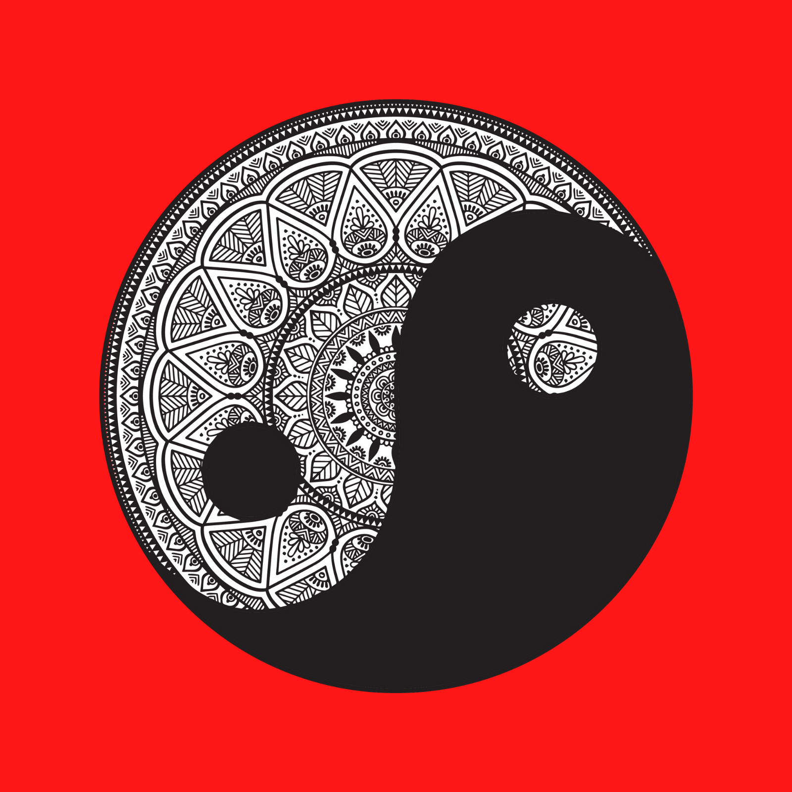 Yin Yang Hoodie - Ken Adams