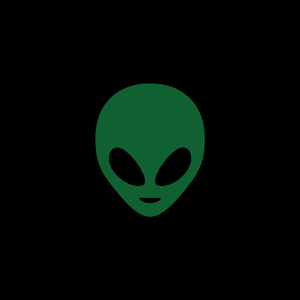 Alien Head Hoodie - Ken Adams