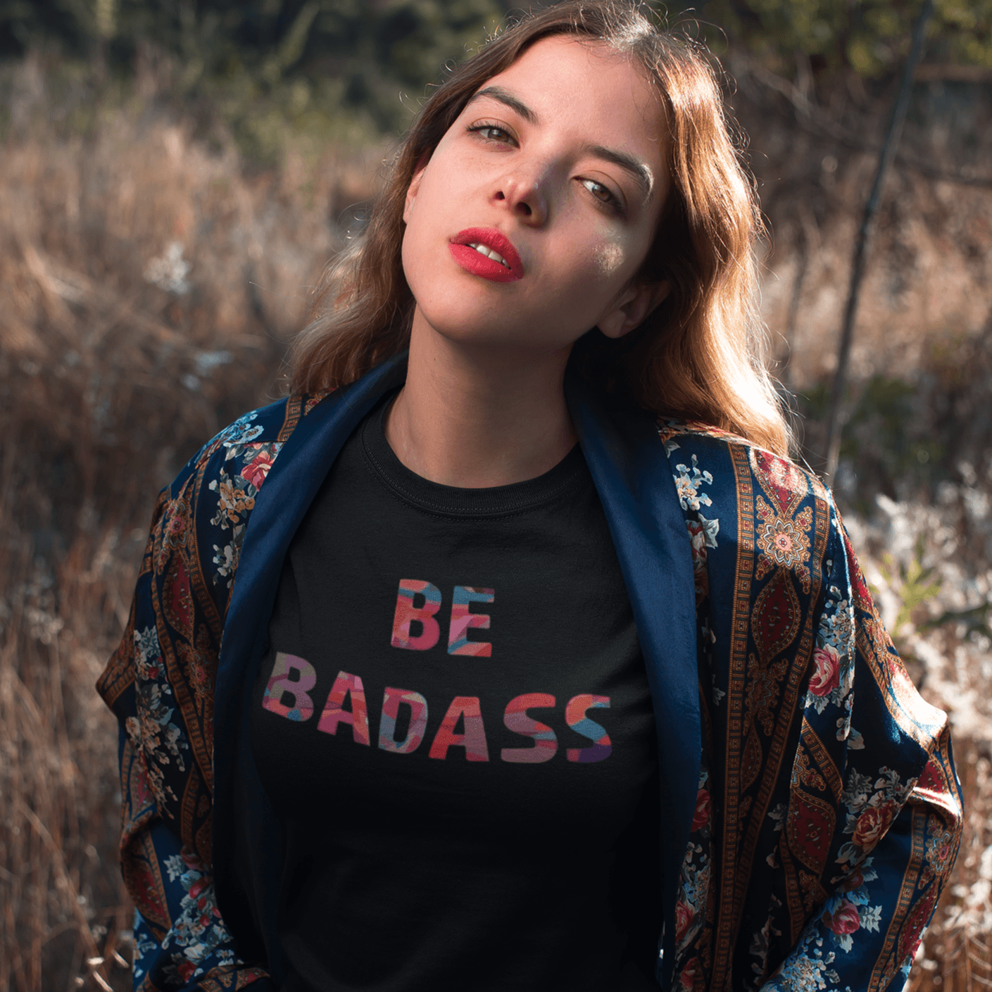 Be Badass Women's T-shirt - Ken Adams