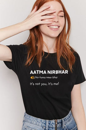 Atma-Nirbhar Women's T-shirt - Ken Adams