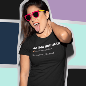 Atma-Nirbhar Women's T-shirt - Ken Adams