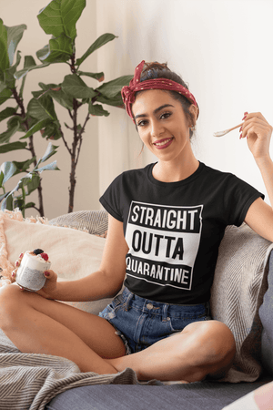 Straight Outta Quarantine Women's T-shirt - Ken Adams