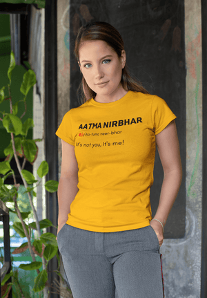 Atma-Nirbhar Women's T-shirt - Ken Adams
