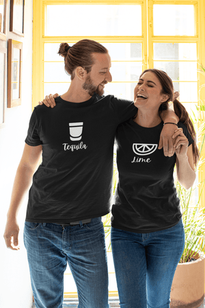 Tequila - Lime Couple's T-shirt - Ken Adams
