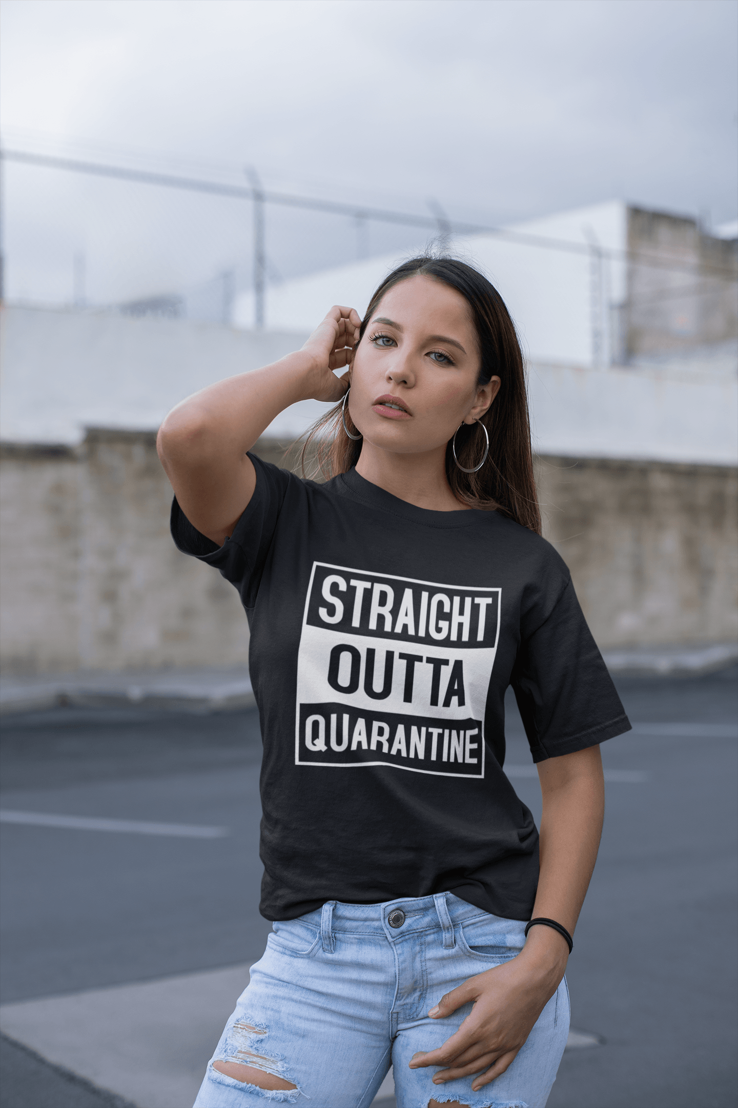 Straight Outta Quarantine Women's T-shirt - Ken Adams